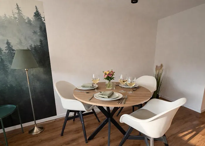 Faecherlofts Black Forest Terrasse 40qm Wlan - Messe Karlsruhe * Durmersheim